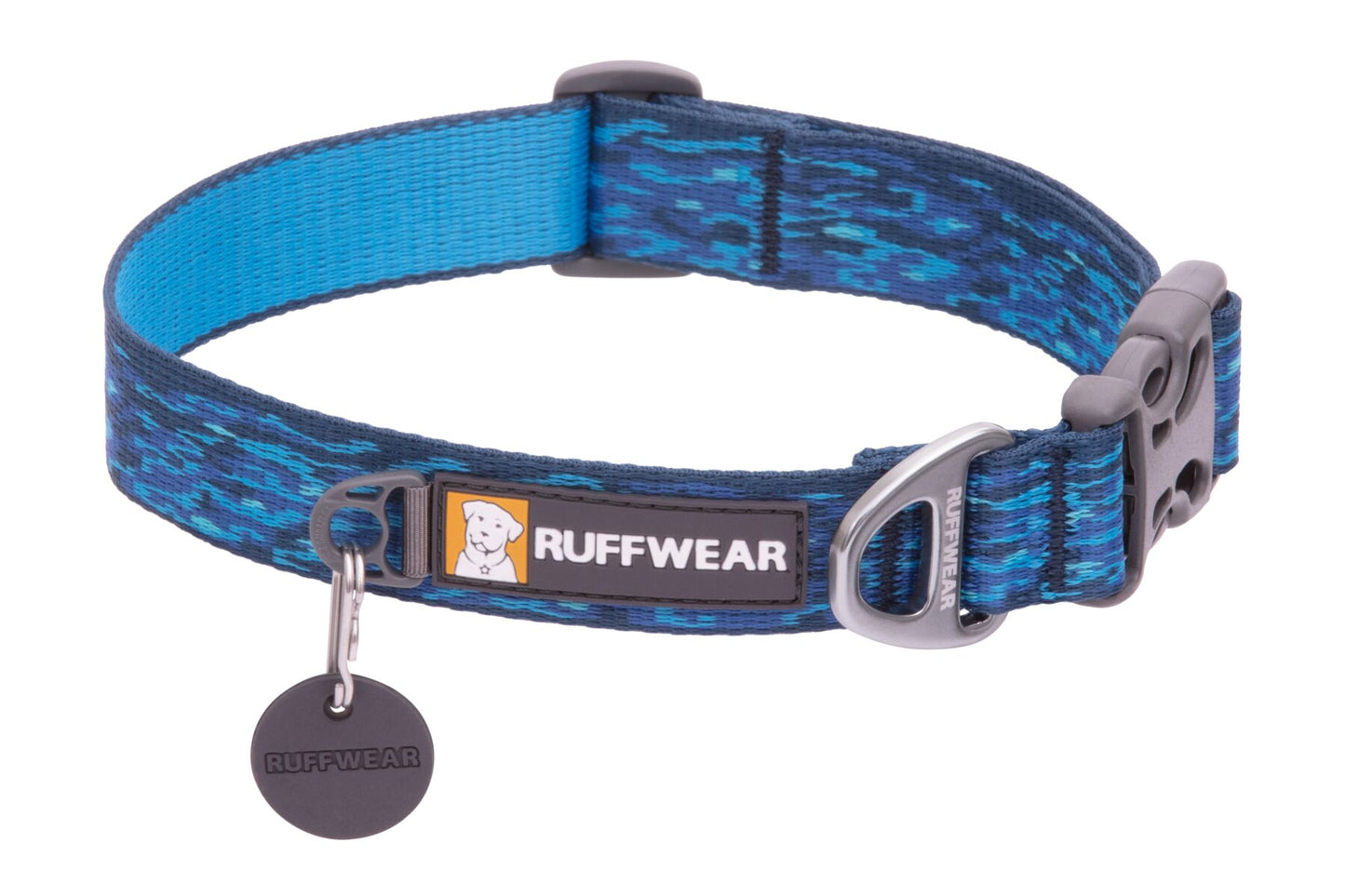 Ruffwear Flat Out Collar - Oceanic Distortion  | SALE TWO LEFT IN LARGE
