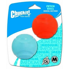 Chuckit! Fetch Ball 2 pack - Small / Medium