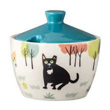 Load image into Gallery viewer, Handmade Ceramic Dog Sugar Bowl