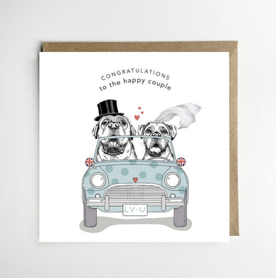 Congratulations to the happy couple - Dotty Dog Art