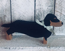 Load image into Gallery viewer, Limited Edition: Handmade Wooden Dachshund