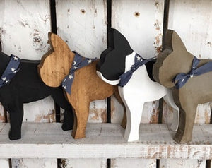 Limited Edition: Handmade Wooden French Bulldog