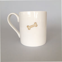 Load image into Gallery viewer, Beautiful Bone China Bull Terrier Mug &quot;Coffee and Dogs&quot;