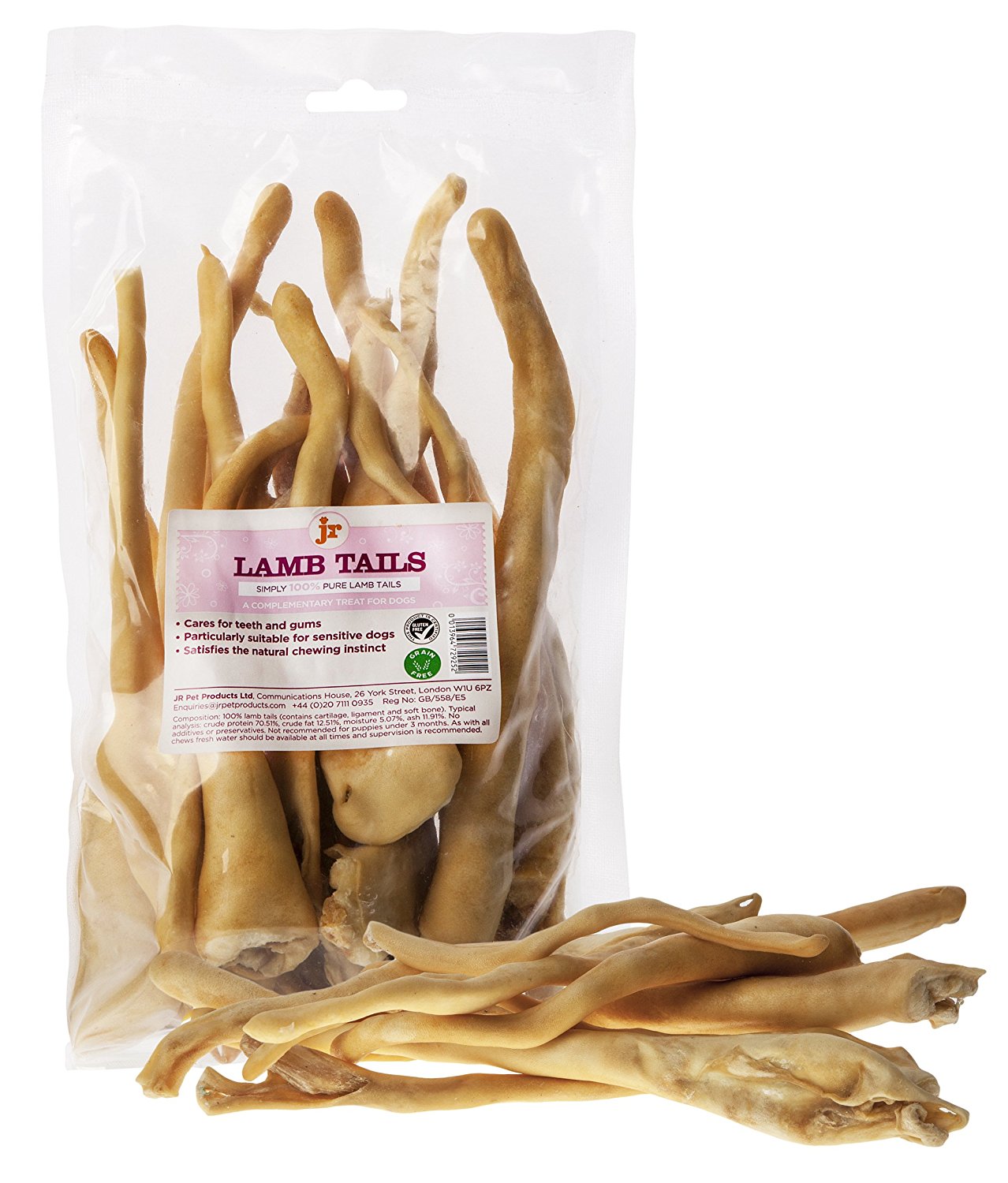 Long Lasting Lamb Tails - JR Pet