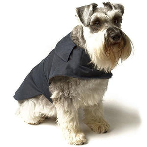 Mutts & Hounds Navy Waxed Coat - LIMITED SIZES