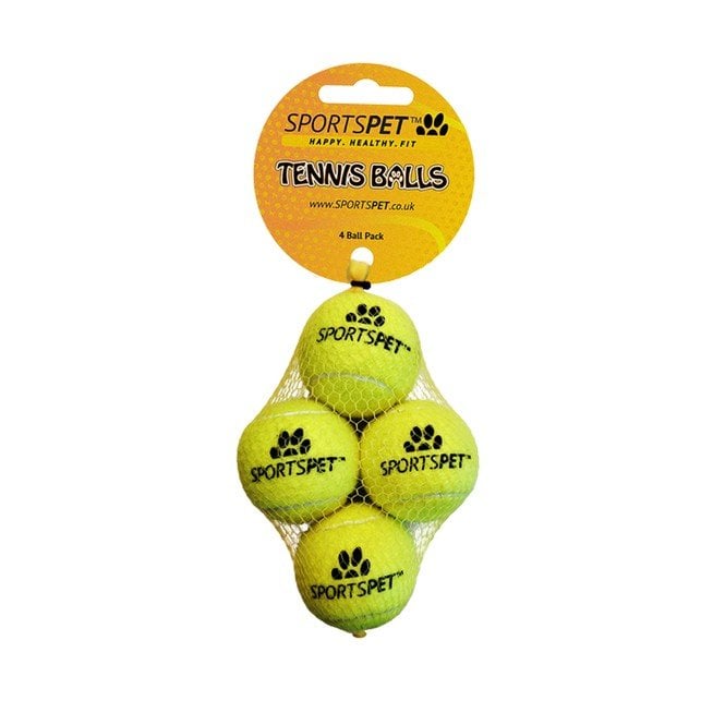 Sportspet Mini Tennis - 4 pack