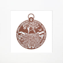 Load image into Gallery viewer, &quot;Dog Tag&quot; print for Springer Spaniel lovers